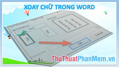 How to Rotate Text in Word