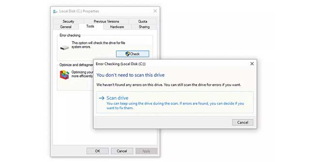 How to Scan a Hard Drive with Error Checking