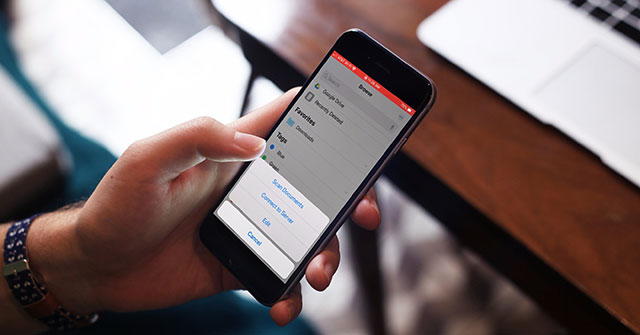 How to Scan Documents in the Files App on iOS