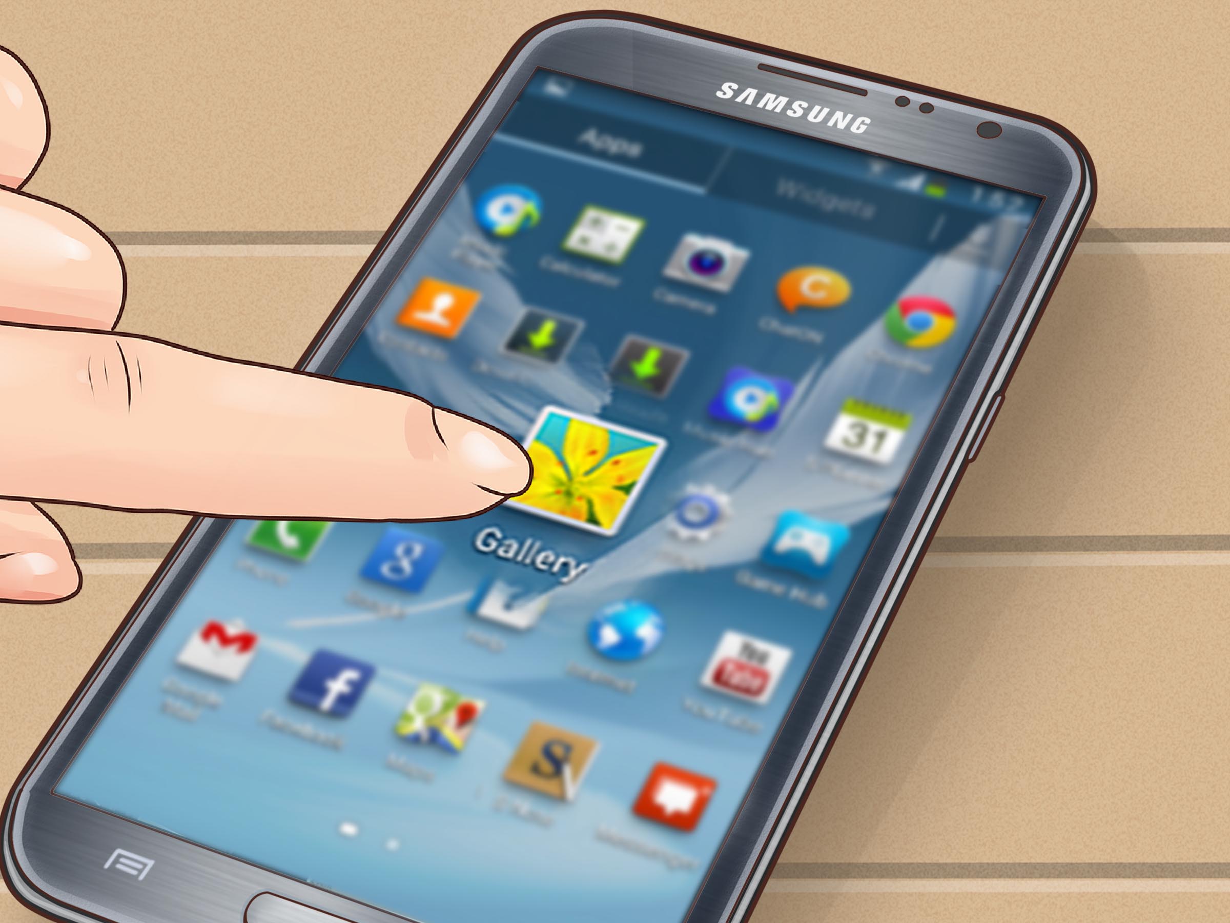 How to Screenshot on a Galaxy Note 2