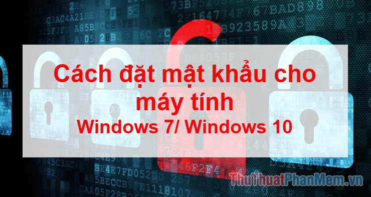 How to Set a Password, Password for the Computer, Laptop