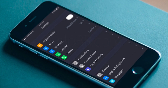 How to Set the Dark Background for Pop-up Menus on iPhone