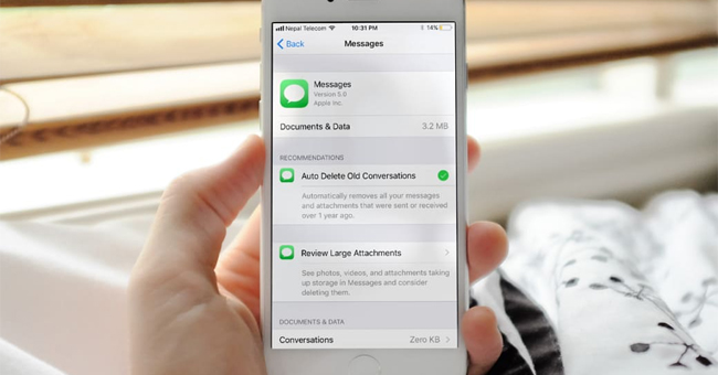 How to Set up Automatic Deleting Old Messages on iOS 11