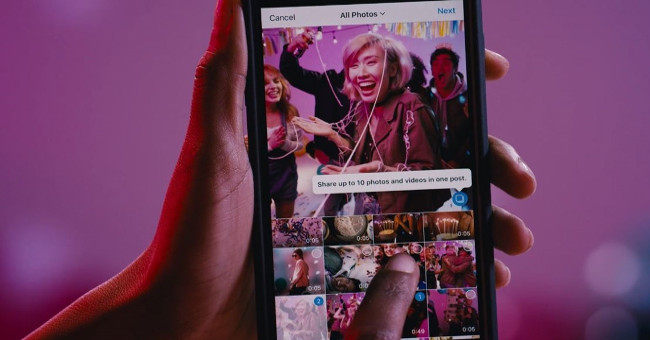 How to Share 10 Photos and Videos at Once with One Instagram Post