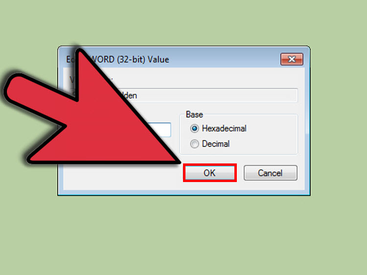 Click: How to Show Hidden Files in Windows 7