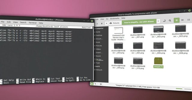 How to Simplify 7z File Compression with Bash Alias