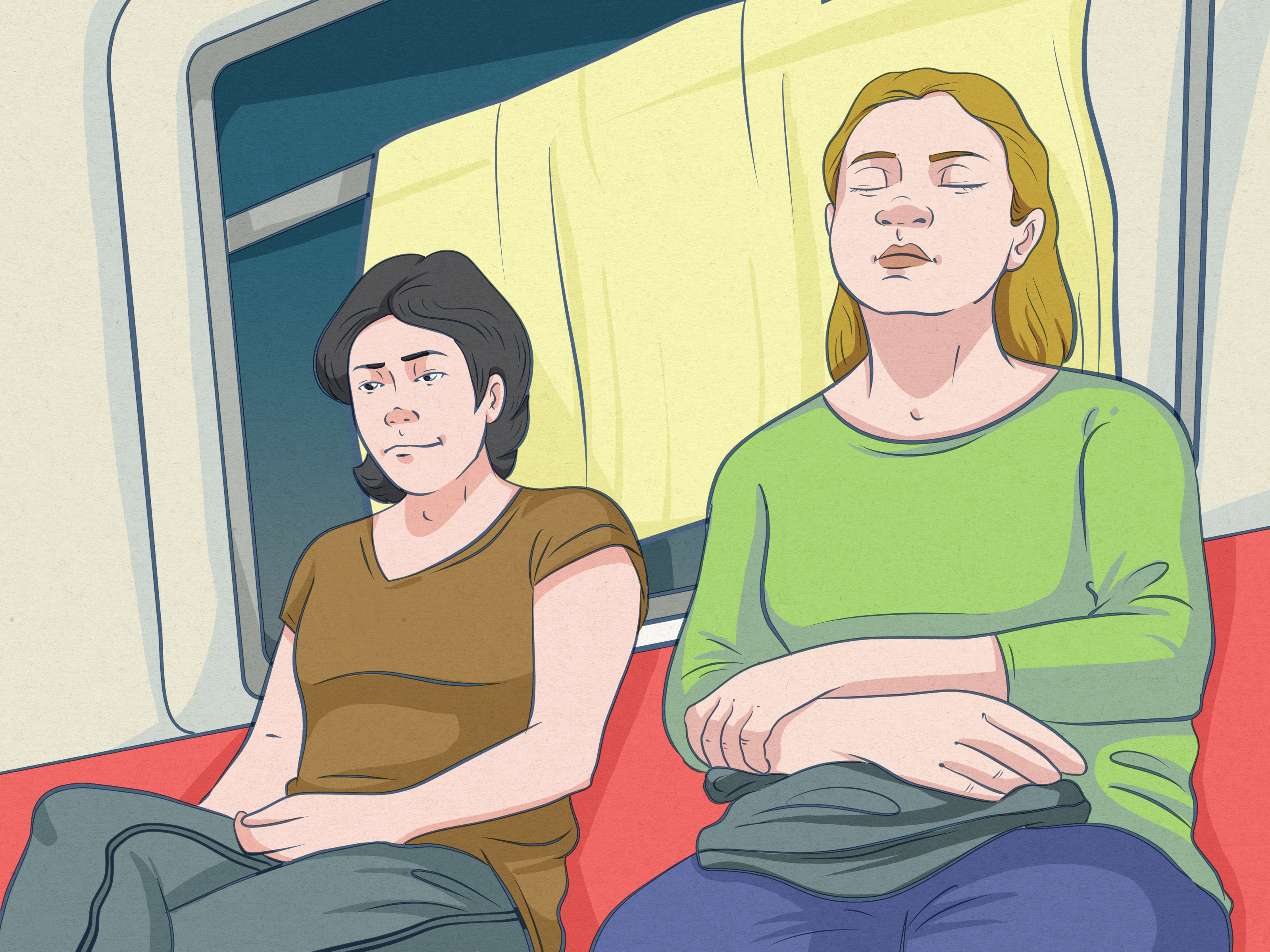 How to Sleep on Public Transport While Traveling