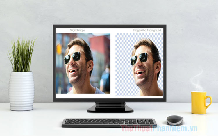 How to Split an Online Photo Background