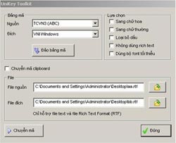 How to Transfer Text Code with Unikey