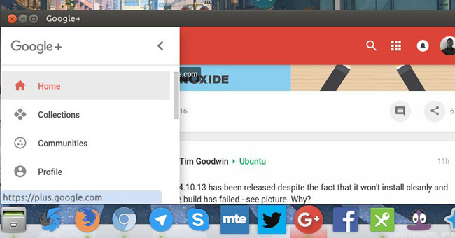 How to Turn the Website into an Application on Linux?