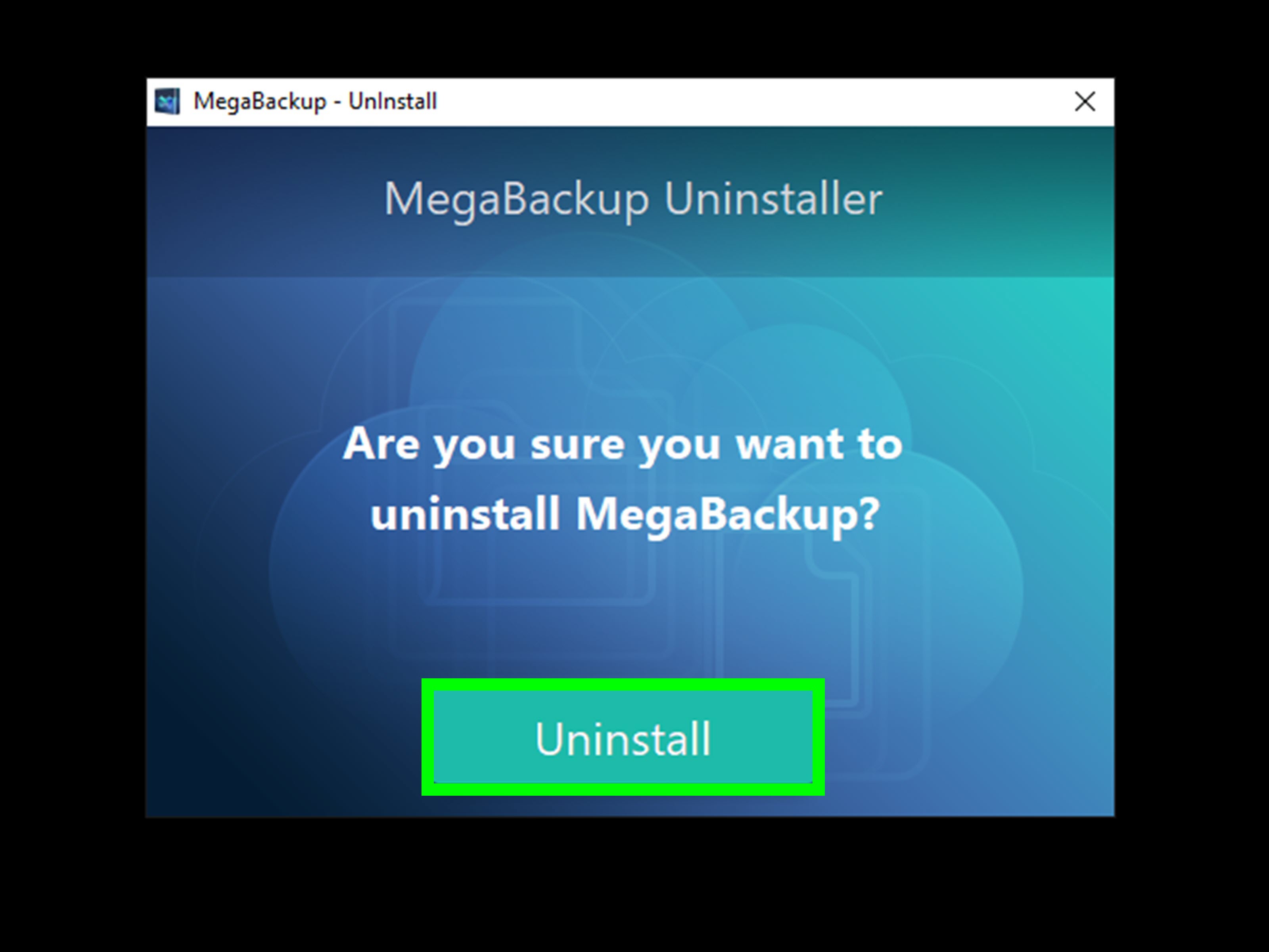 How to Uninstall Megabackup