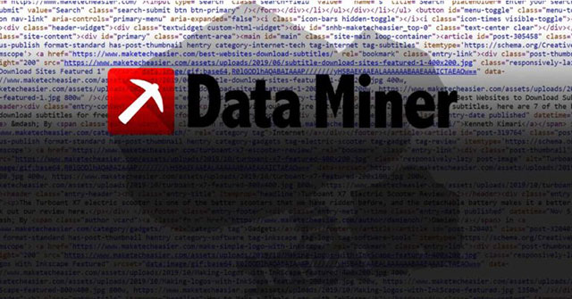 How to Use Data Miner to Extract Data from Websites