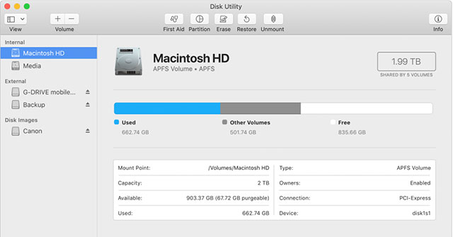 How to Use Disk Utility to Repair the Hard Drive and Decentralize