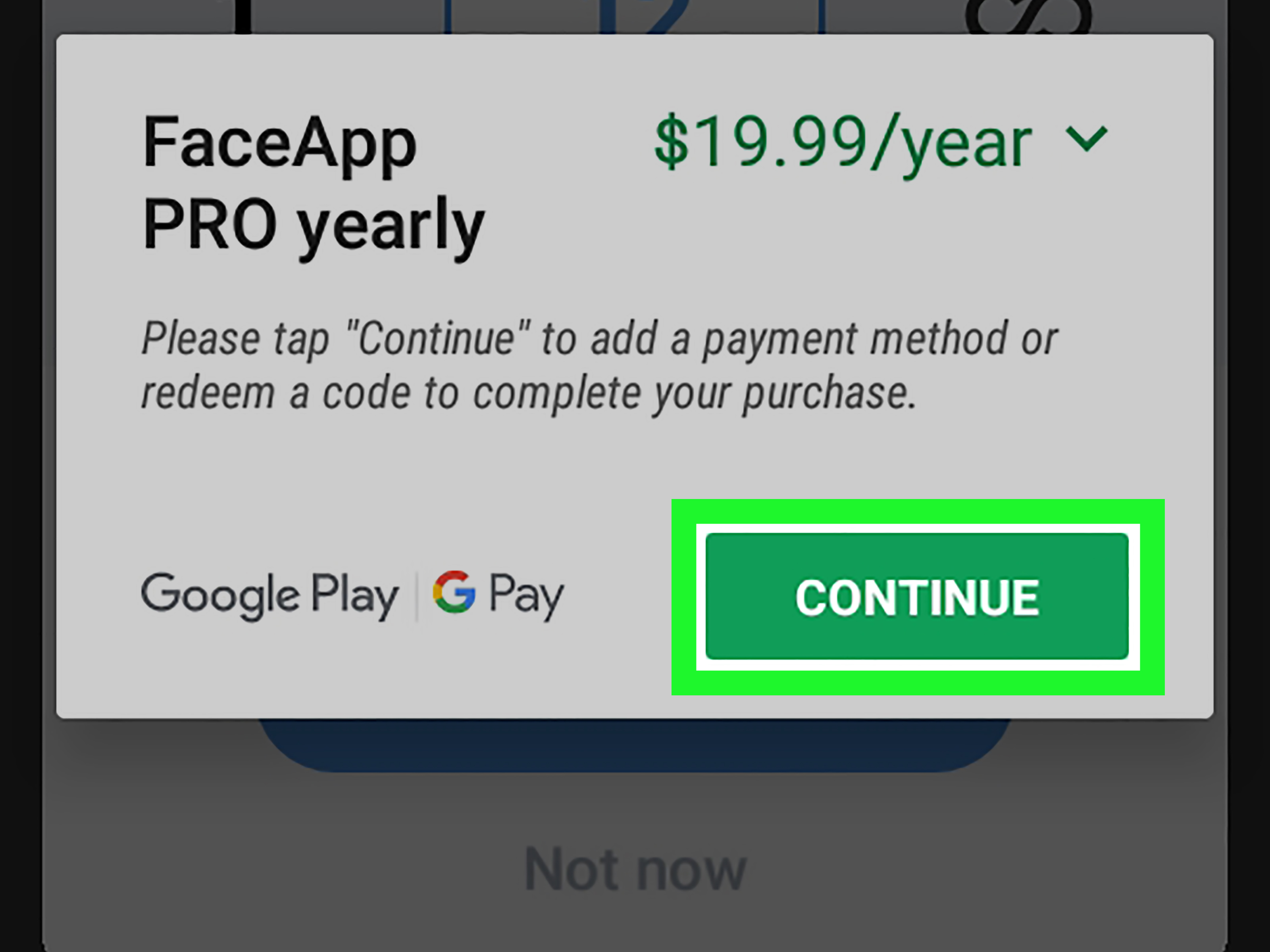 Tap: How to Use Faceapp on Android