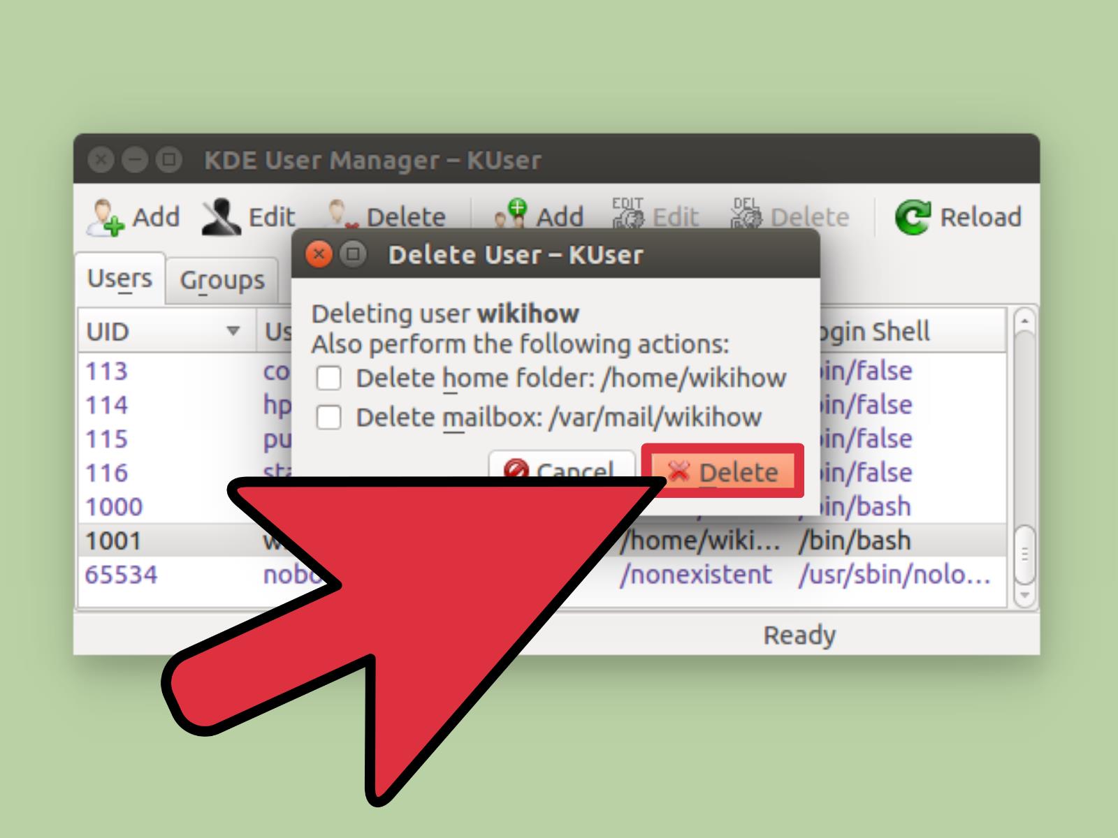 Click: How to Use Kuser