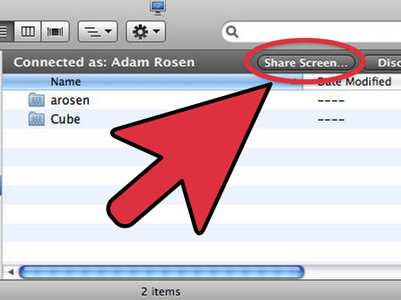 How to Use Screen Sharing in Os X Leopard