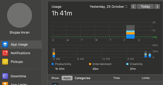 How to Use Screen Time in macOS Catalina