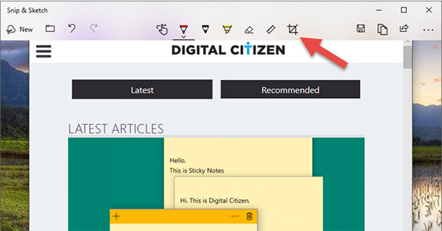 How to Use Snip && Sketch on Windows 10