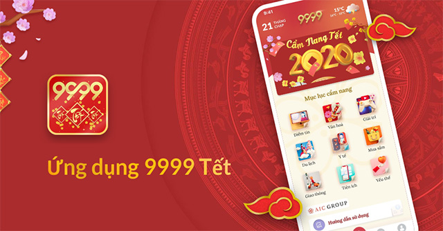 How to Use the Application 9999 Tet, Tet Canh Ty Information