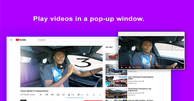How to View YouTube Videos from a Floating Window on Chrome