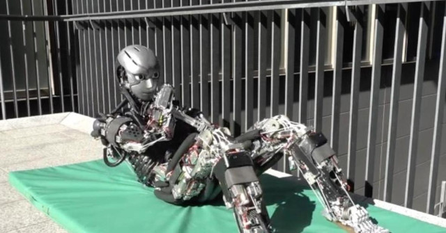 Humanoid Robots Can Exercise and Even Sweat When Hot