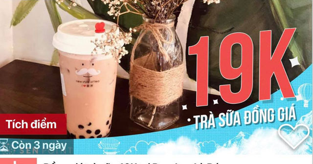 Hunting 19K Milk Tea with Sen Point Application
