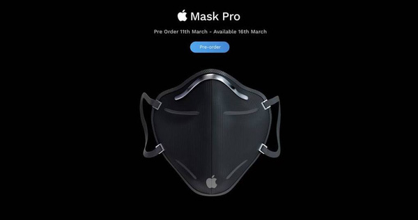 If Apple Also Produced Anti-covid-19 Masks, It Would Be Like This