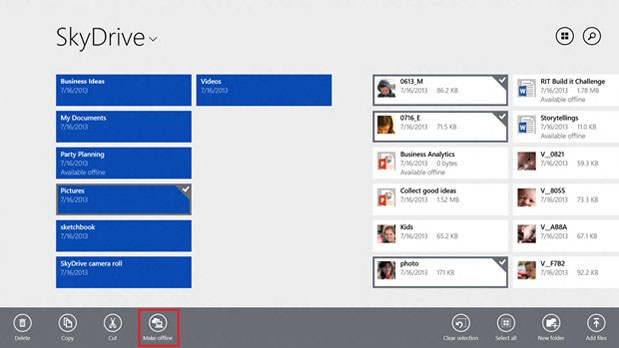 Improved Skydrive Storage Service on Windows 8.1 Makes It Easier to