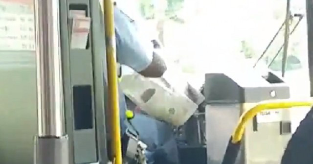 Incredibly the Maryland Bus Driver Read the Newspaper When He Was