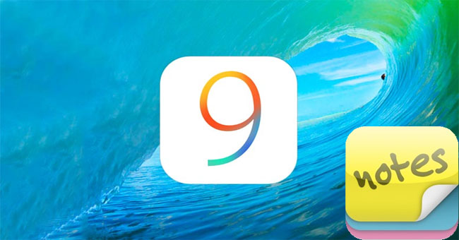 Insert Pictures and Drawings into Notes on iOS 9
