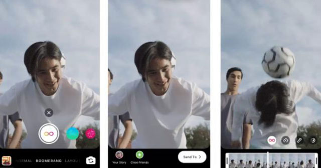Instagram Adds New Boomerang Effect