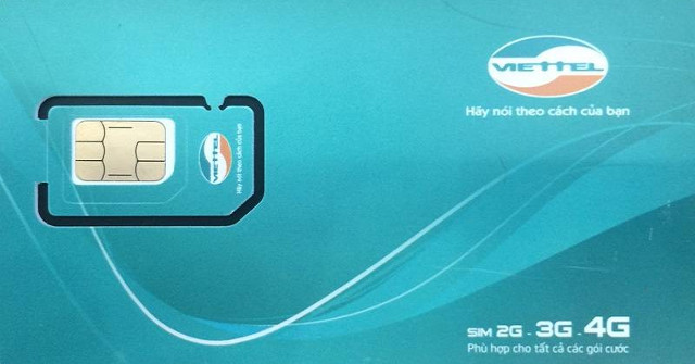 Instructions for Adding Viettel Prepaid Subscription Information