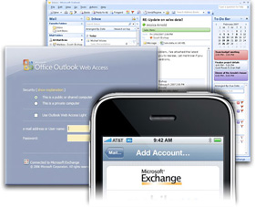 Instructions for Connecting from iPhone to Exchange Account