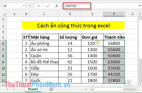 How to Hiding Formulas in Excel: Step-by-Step Guide