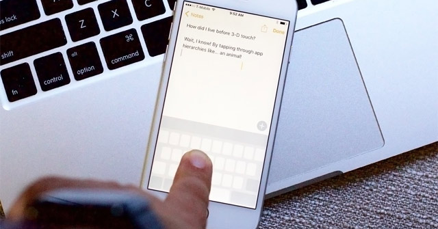 Instructions for Moving Text Cursor on iPhone with Trackpad