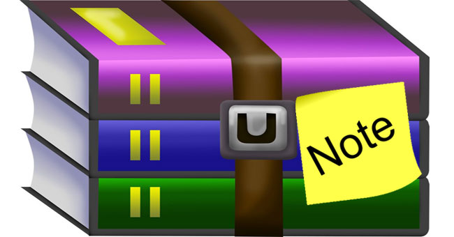 Instructions for Notes with Winrar: Winrar Notes