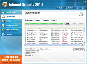 Technical: How to Removing Fake Internet Security 2010 Software