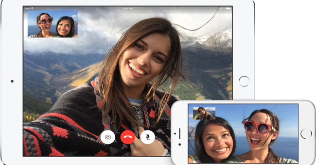 Instructions for Using Facetime on iPhone / iPad