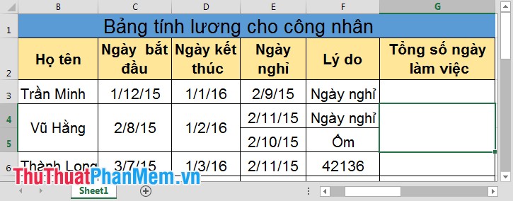 How to Use the Networksday Function in Excel
