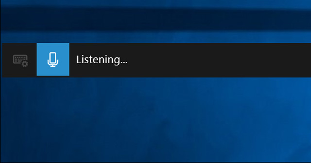 Instructions for Using Voice Commands on Windows 10 Fall Creators