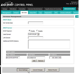 Instructions on Dd-wrt -- Part 1: Static Dhcp