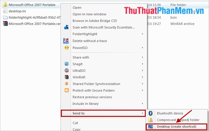 Instructions on how to create shortcuts to open applications and ...
