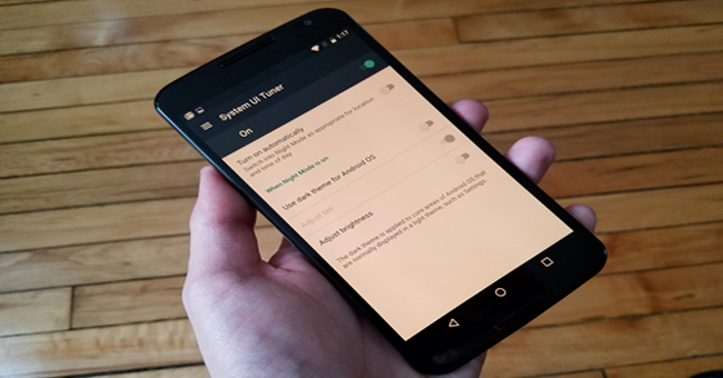 How to Enable Night Mode on Android Nougat