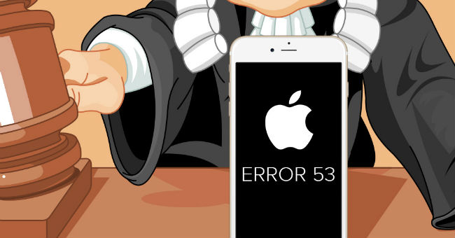 Instructions on how to fix 53 error when restoring on iPhone