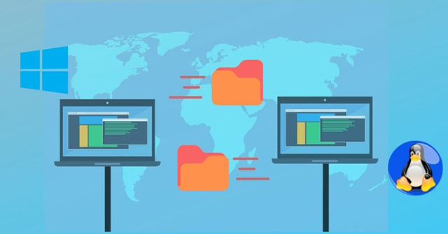 Instructions on How to Share Data Between Windows and Linux Via