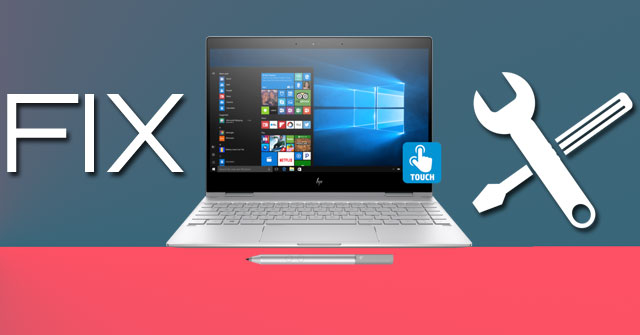Instructions to Fix Touch Screen Error on Windows 10