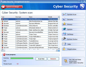 Instructions to Remove Fake Security Program Cyber Security