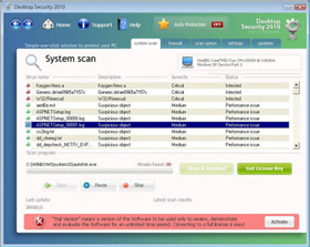 Instructions to Remove the Fake Desktop Security 2010 Application