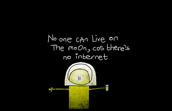 Internet Speed in the UK Loses… the Moon