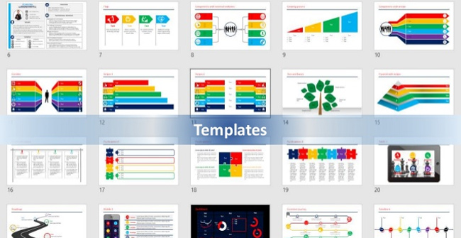 Invite Download Power-User, Create Professional Slide for PowerPoint